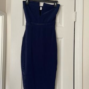 Bec & Bridge Navy Blue Cocktail Dress XS